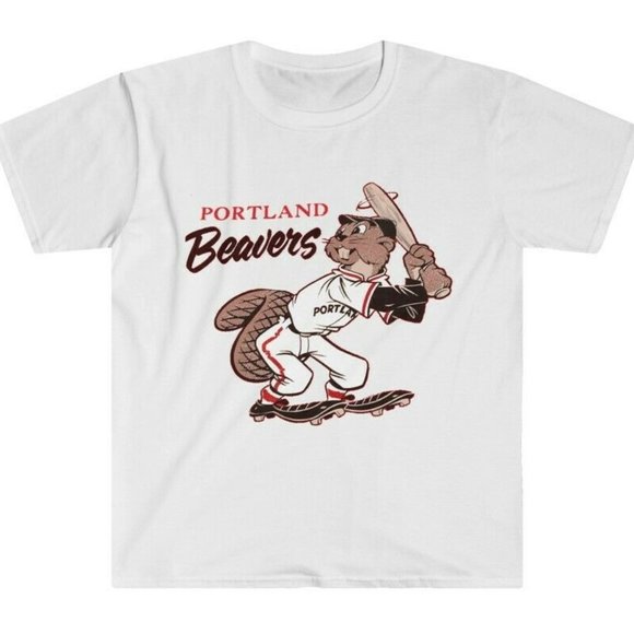 Portland Beavers Defunct Minor League Baseball Unisex T-Shirt - Picture 1 of 1